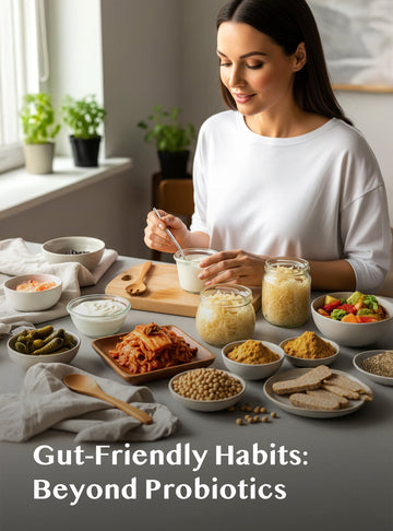 Gut-Friendly Habits: Beyond Probiotics