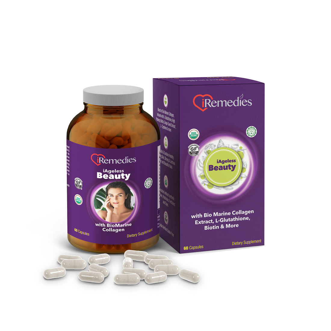 iAgeless Beauty – 60 Capsules