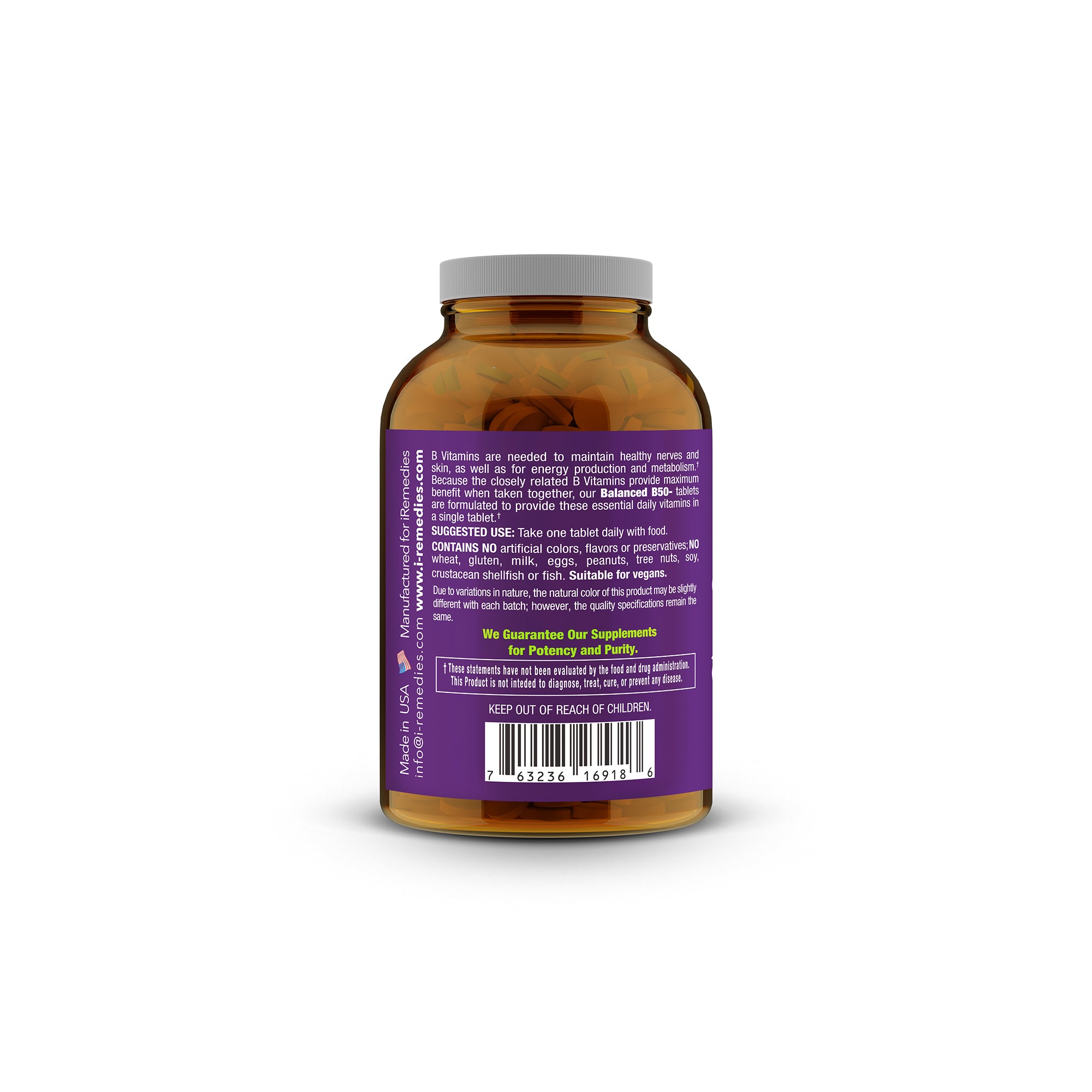 iBalanced B50 – 60 Vegetarian Tablets