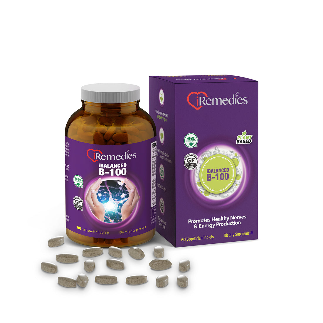 iBalanced B100 – 60 Vegetarian Tablets