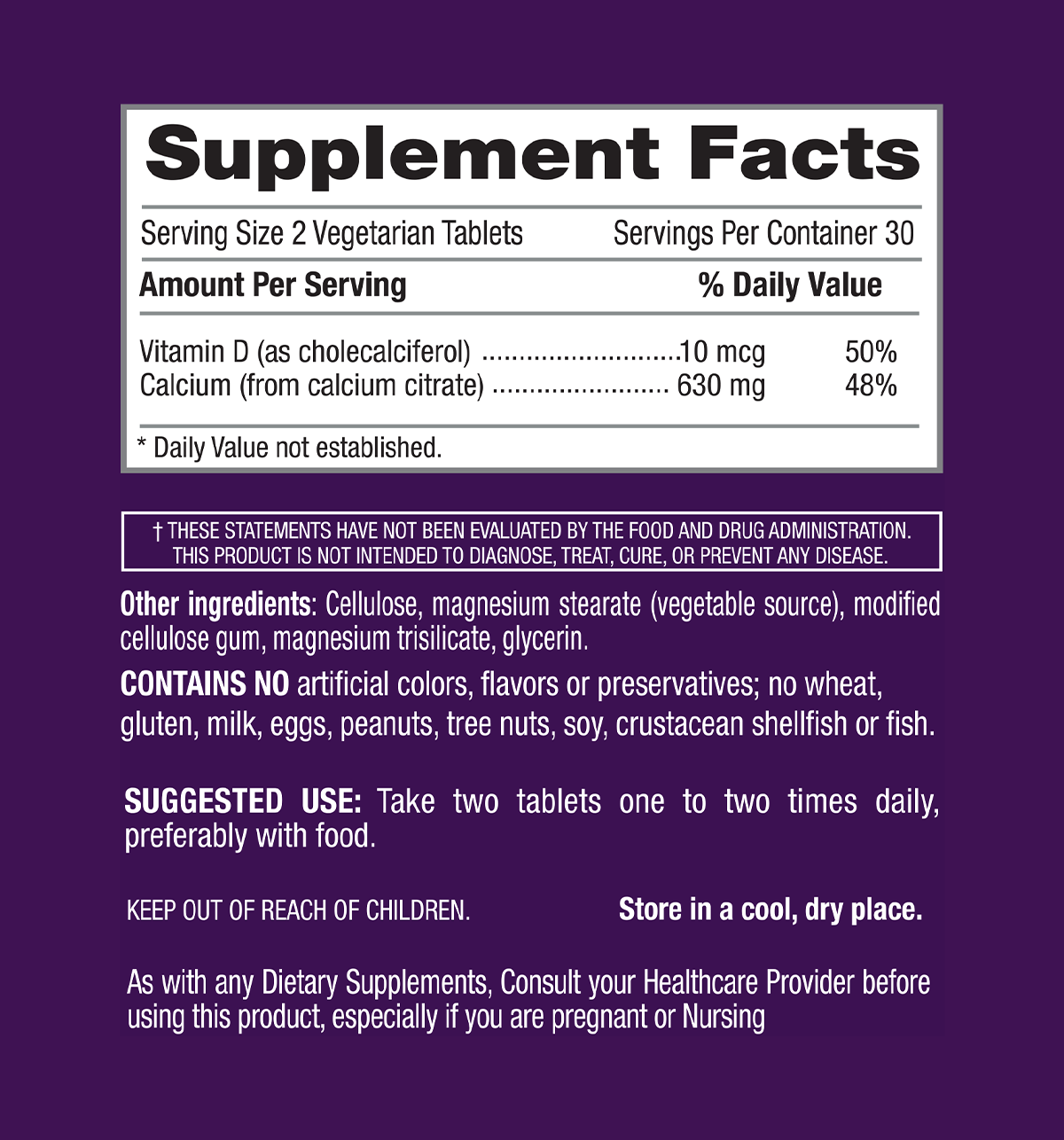 iCalcium Citrate with Vitamin D3
