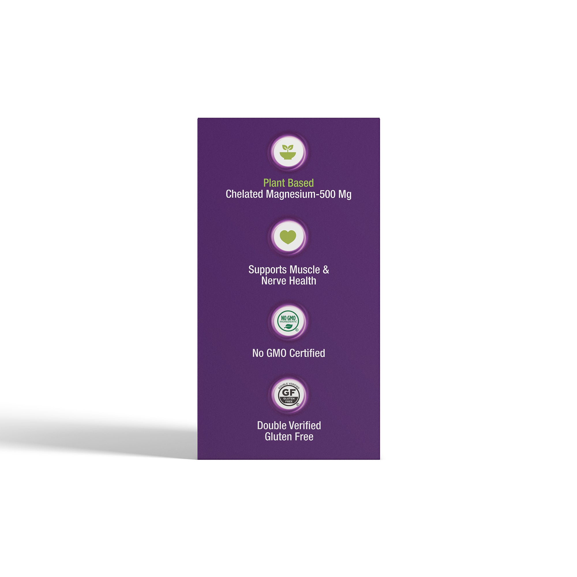 iMagnesium 500 mg Chelated – 90 Tablets