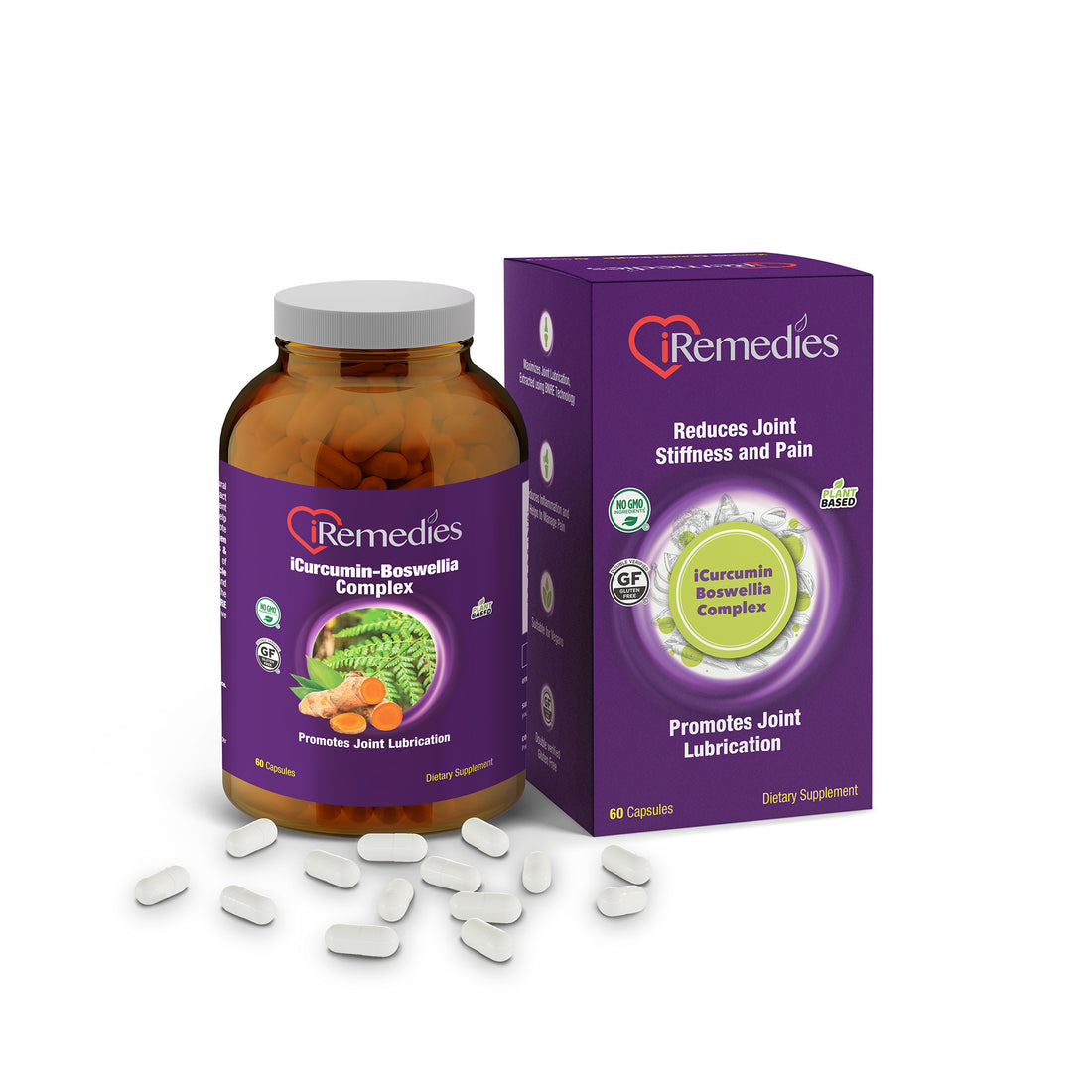 iCurcumin Boswellia Complex – 60 Capsules