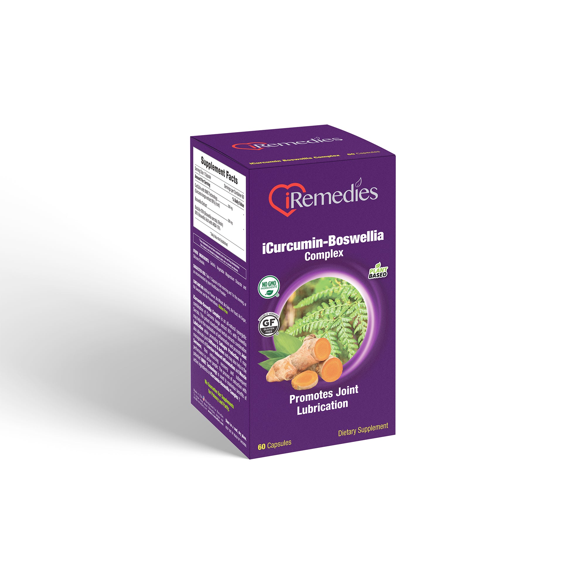 iCurcumin Boswellia Complex – 60 Capsules