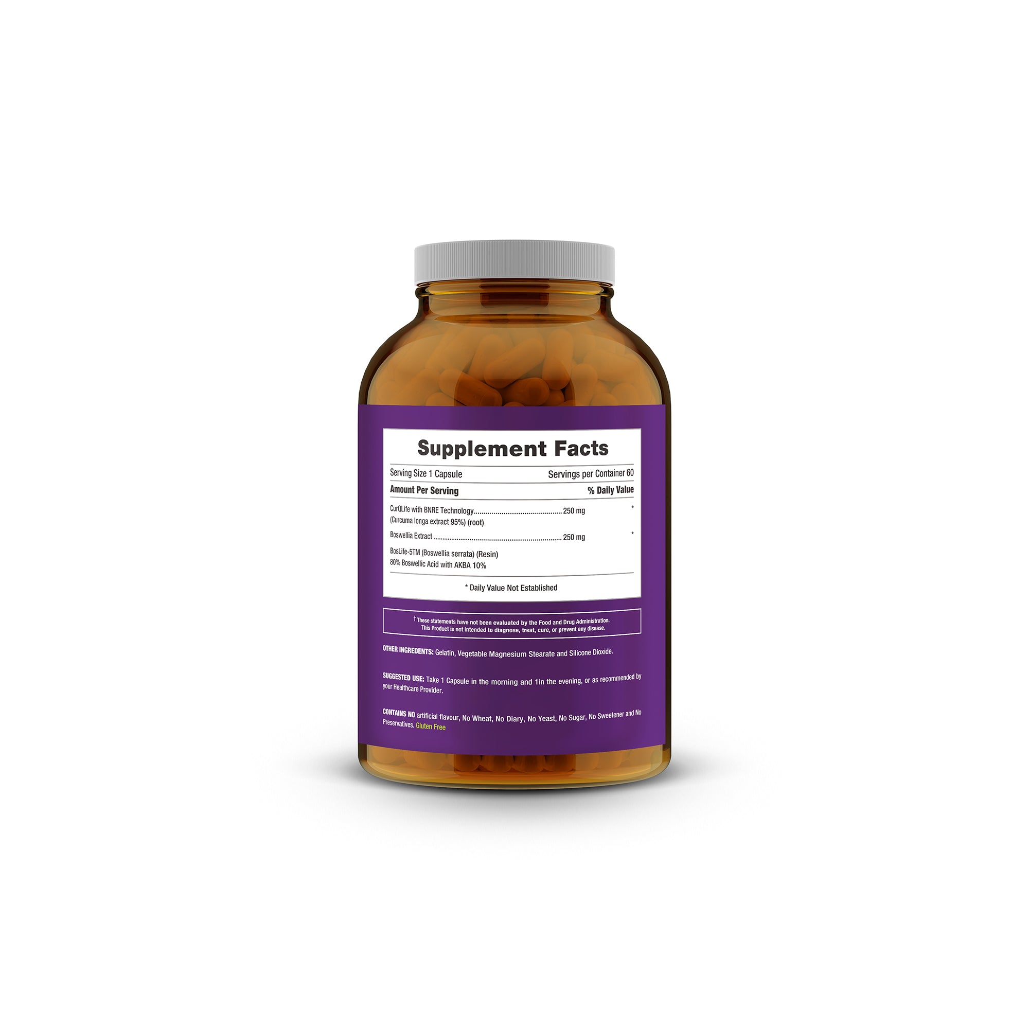 iCurcumin Boswellia Complex – 60 Capsules