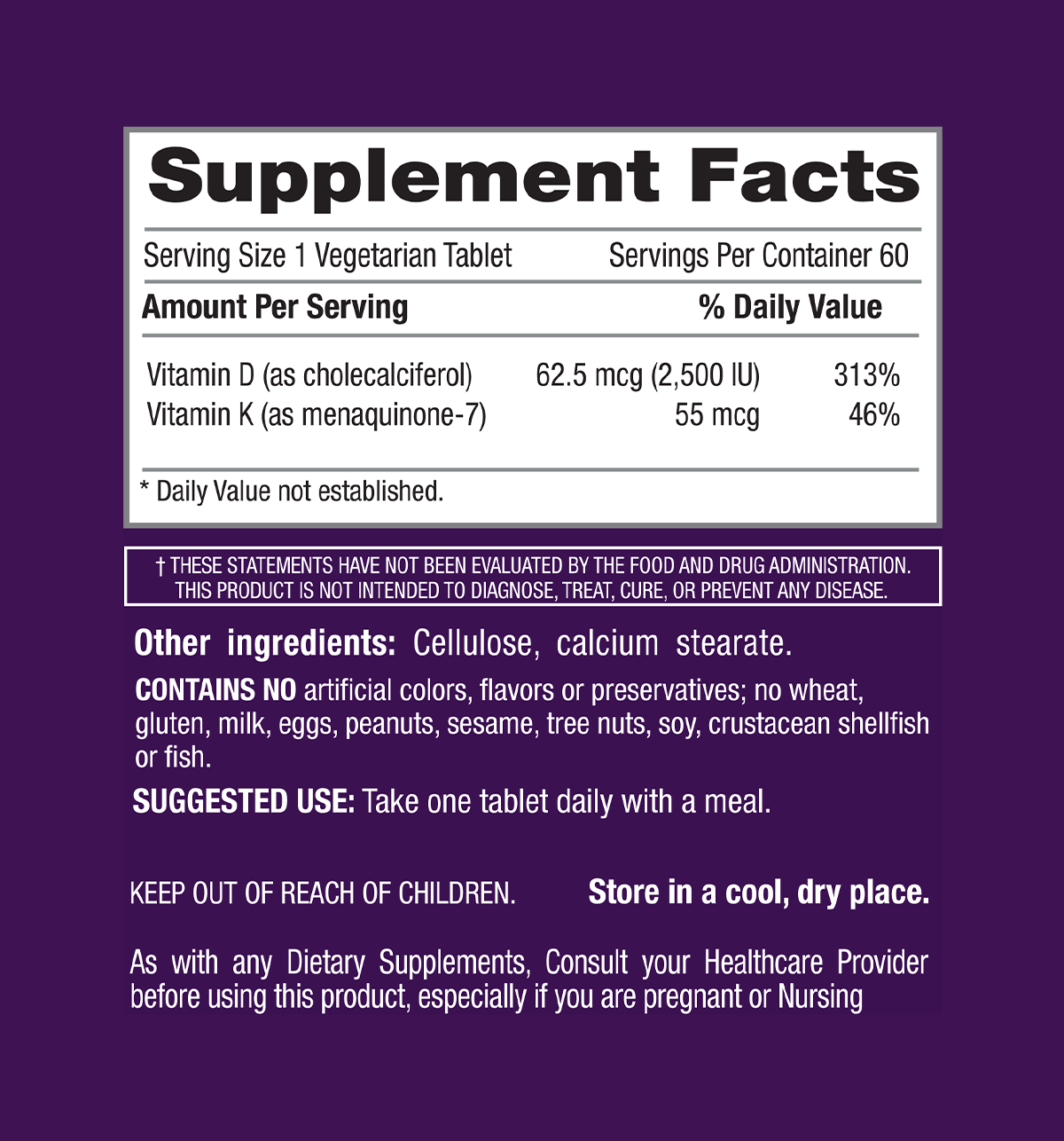 iVitamin K2 75 mcg