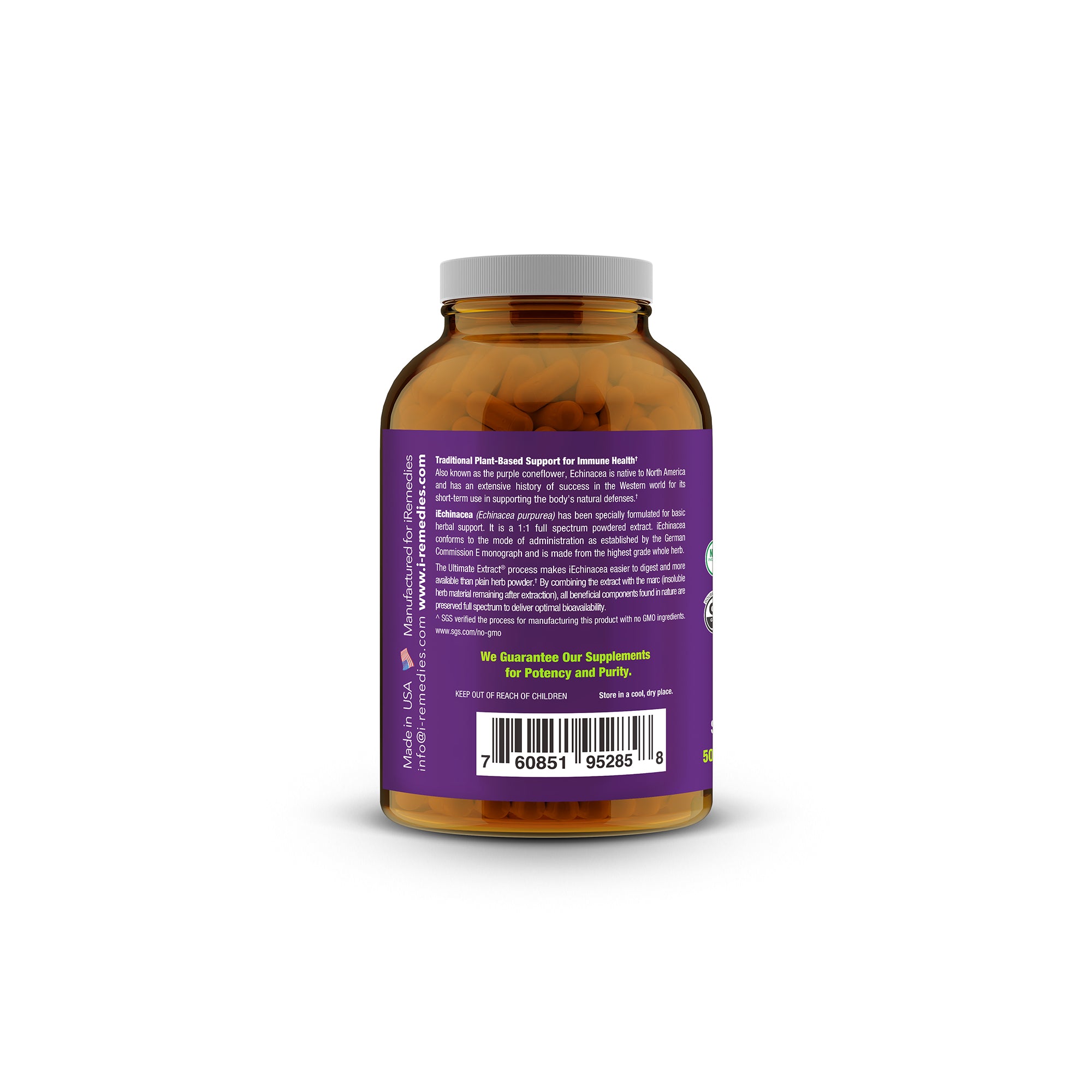 iEchinacea 400 mg – 50 Vegan Capsules