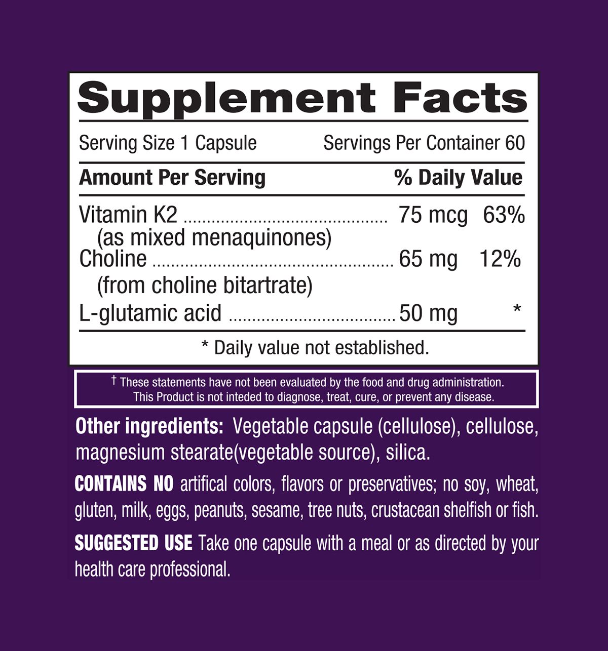 iVitamin K2 75 mcg