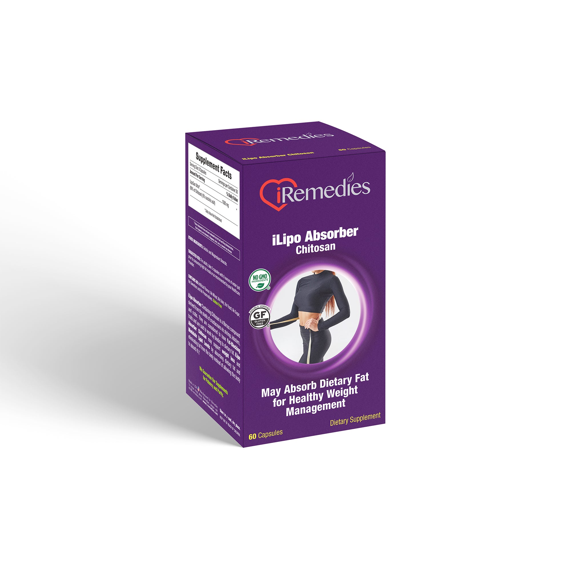 iLipo Absorber Chitosan 1500 mg– 60 Capsules