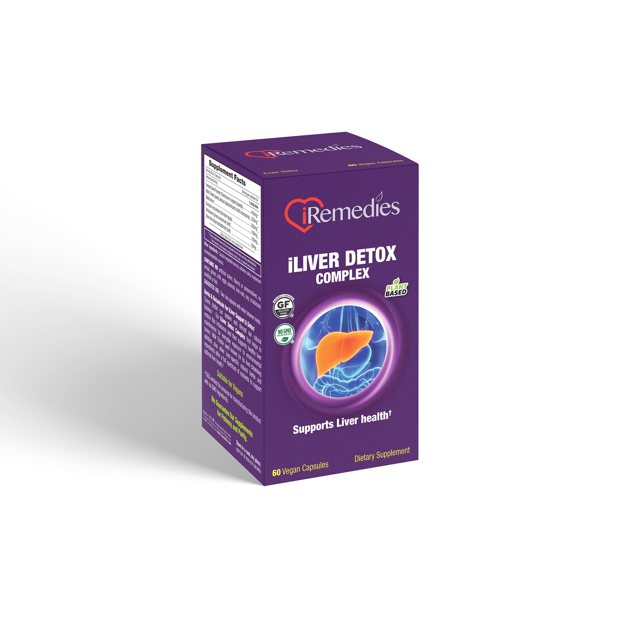 iLiver Detox Complex – 60 Vegan Capsules