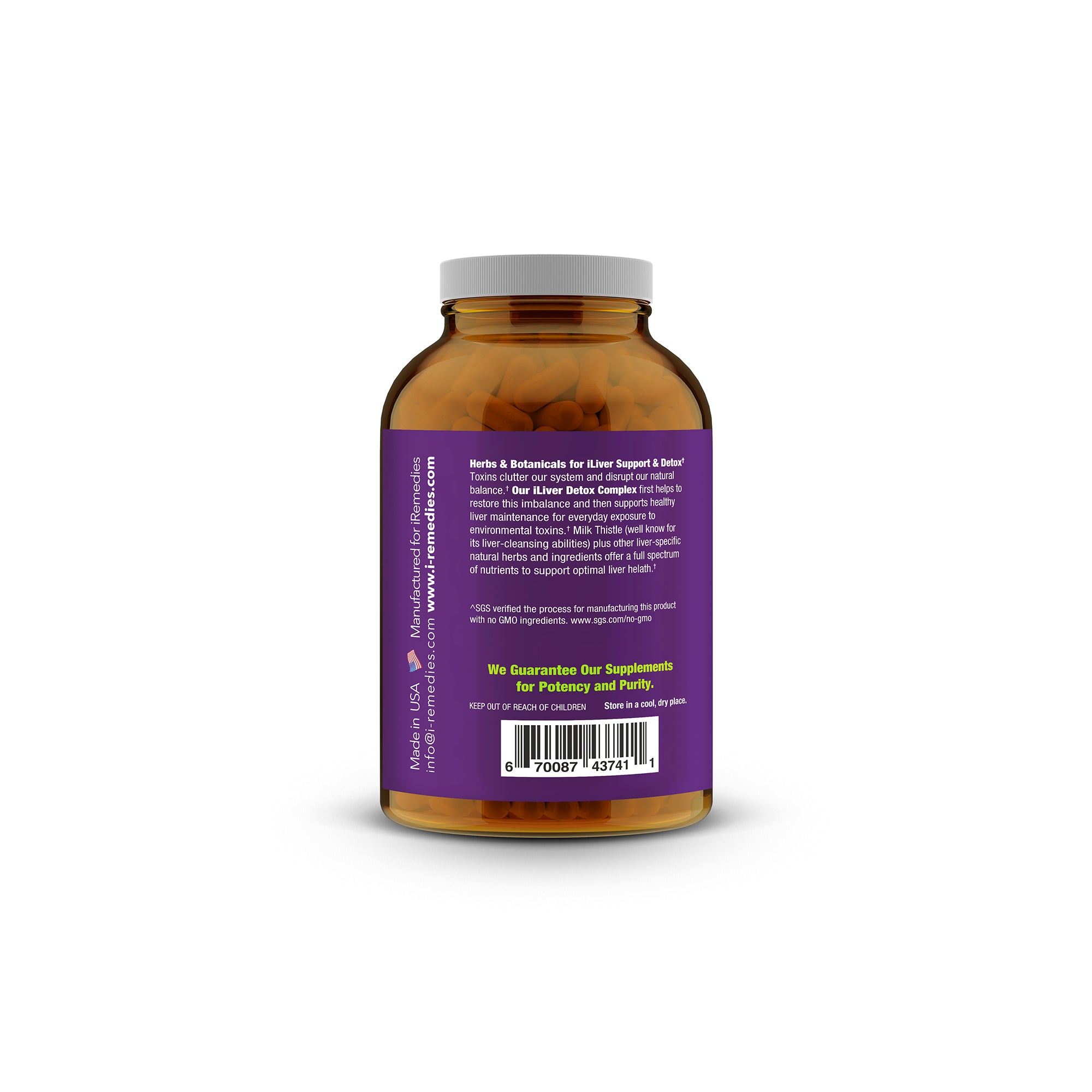 iLiver Detox Complex – 60 Vegan Capsules