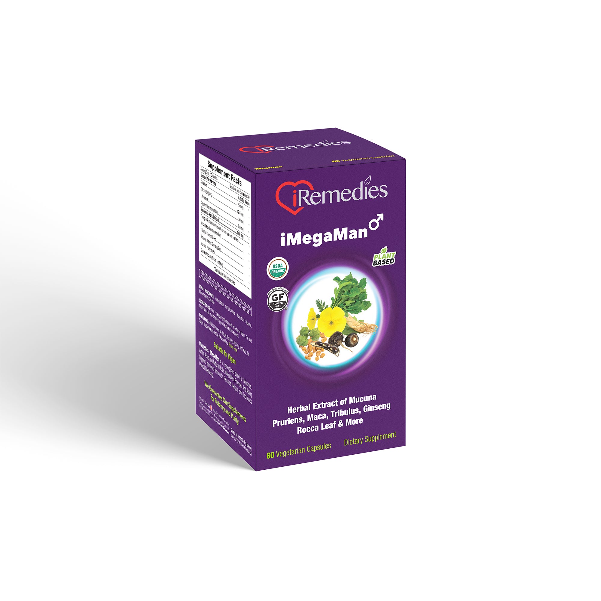 iMegaMan – 60 vegetarian capsules