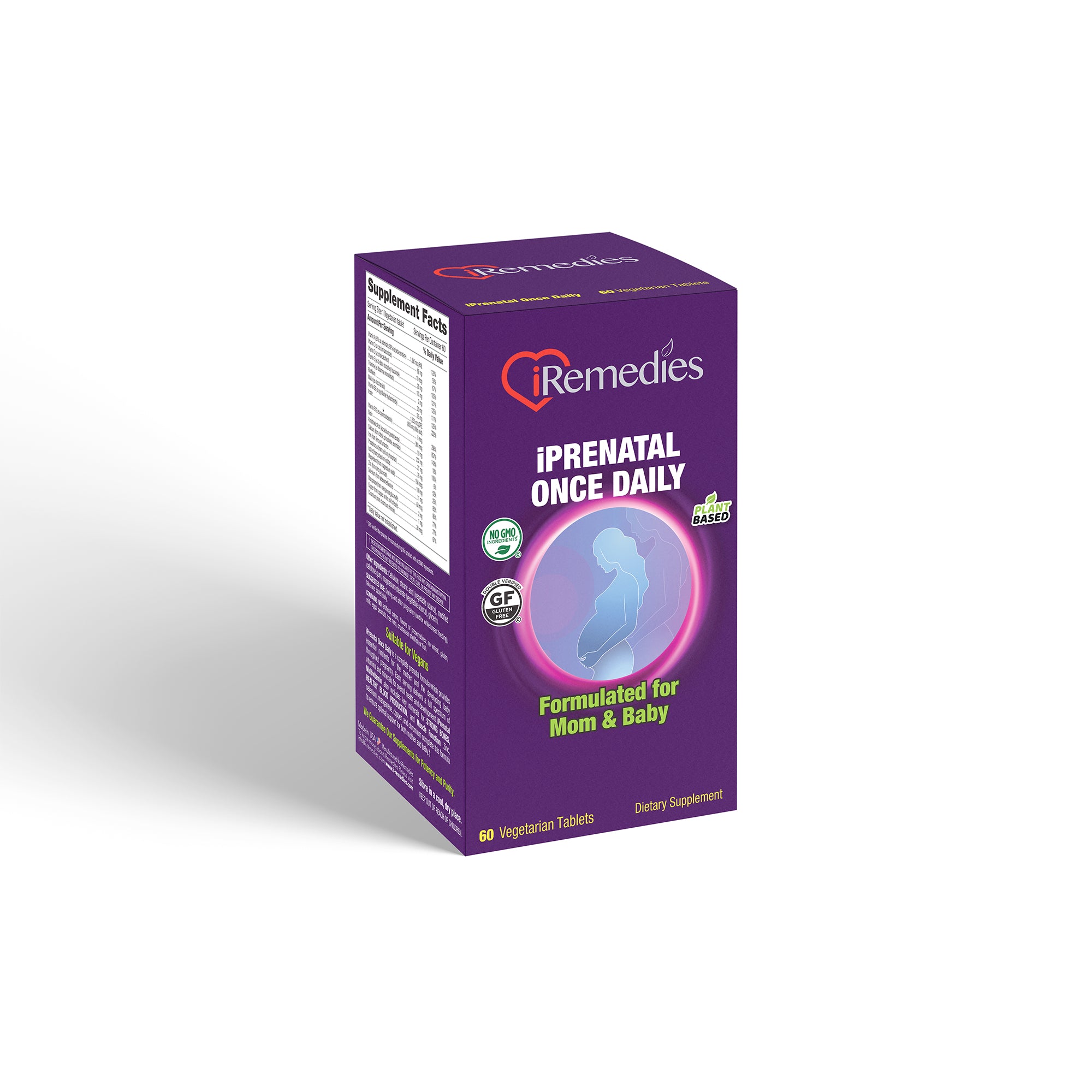 iPrenatal Once Daily – 60 Vegetarian Tablets
