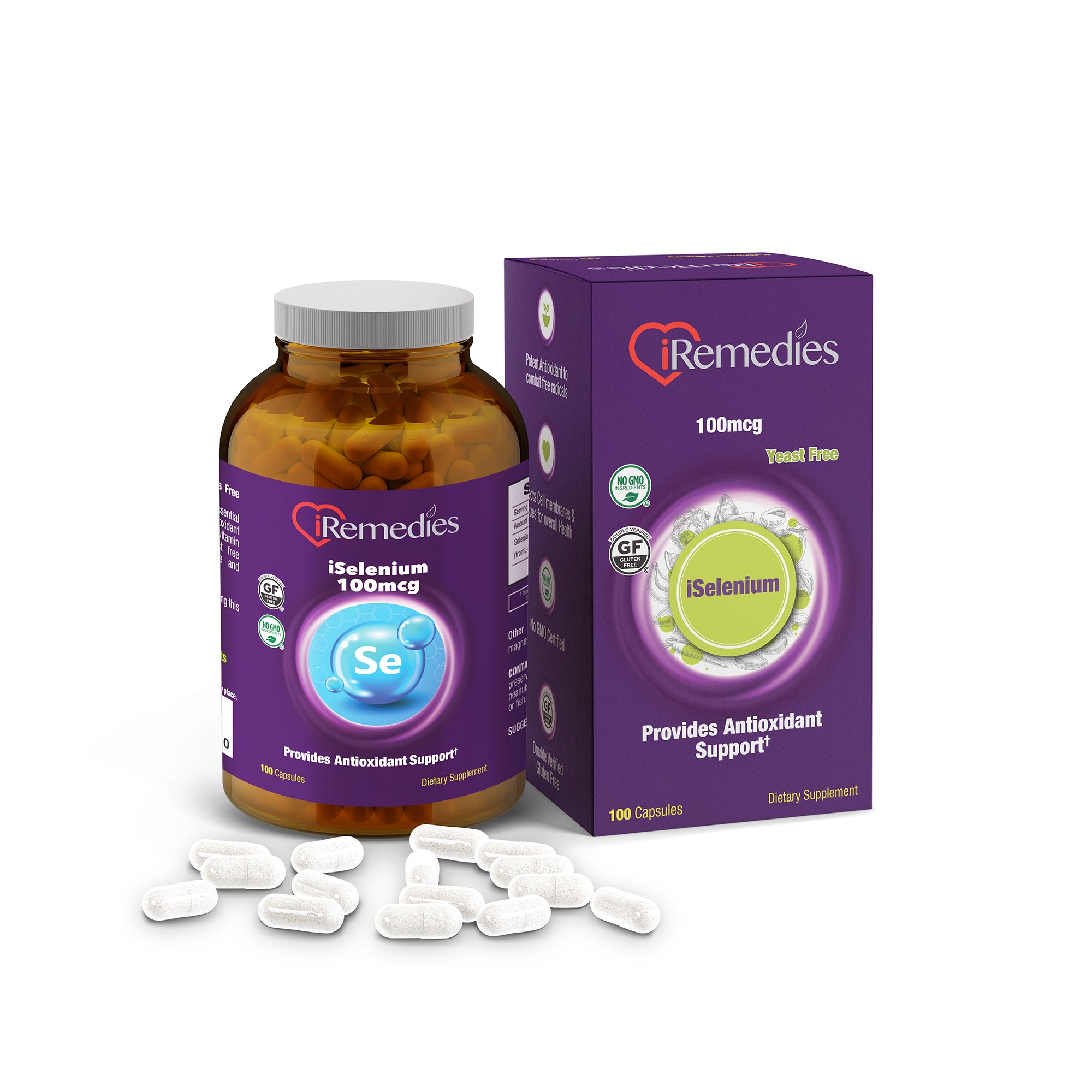 iSelenium 100 mcg – 100 capsules