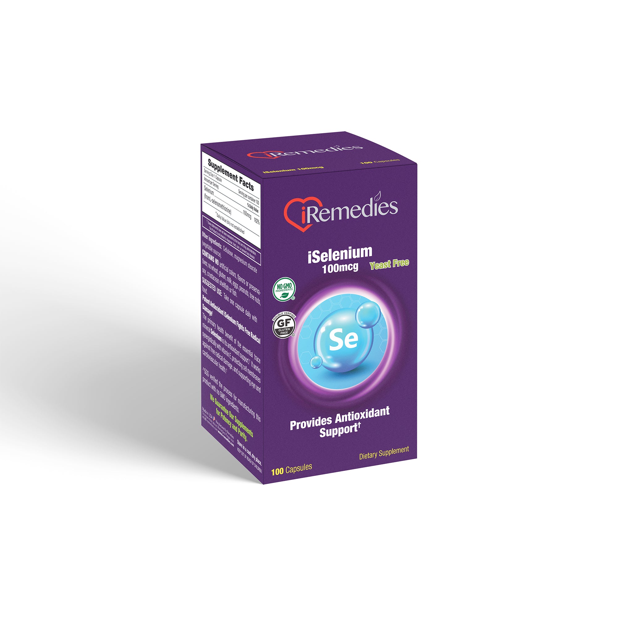 iSelenium 100 mcg – 100 capsules