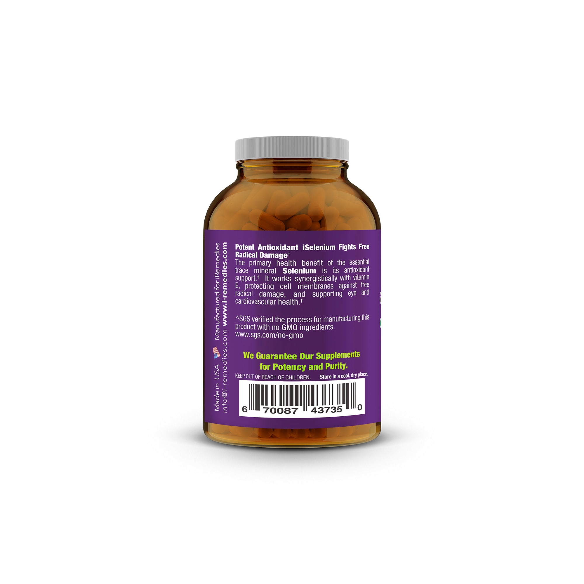 iSelenium 100 mcg – 100 capsules