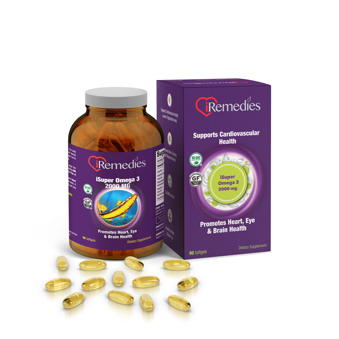 iSuper Omega 3 – 2000 mg 90 Softgels