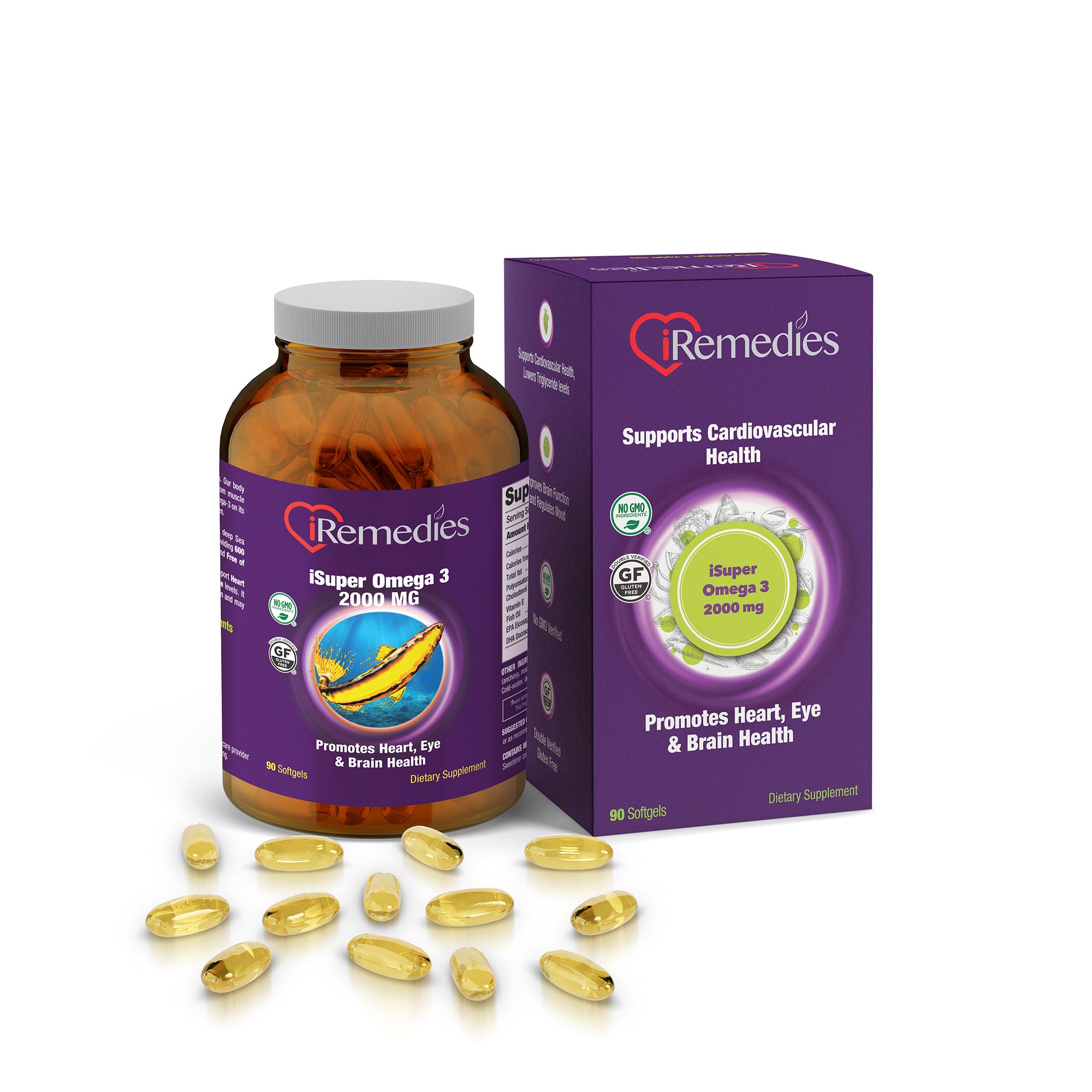 iSuper Omega 3 – 2000 mg 90 Softgels