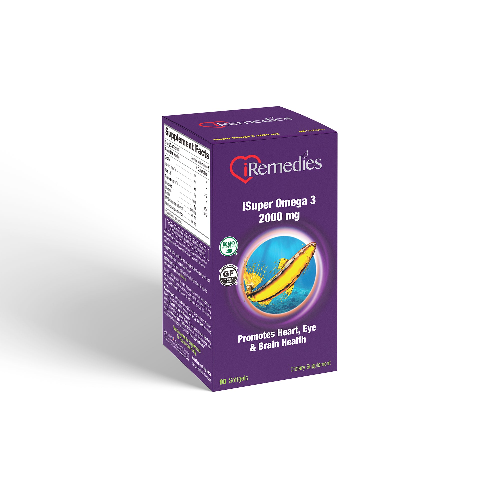 iSuper Omega 3 – 2000 mg 90 Softgels