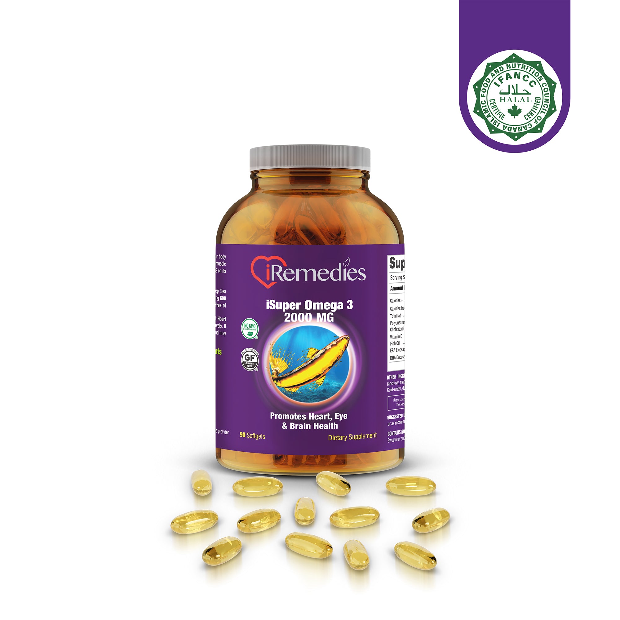 iSuper Omega 3 – 2000 mg 90 Softgels