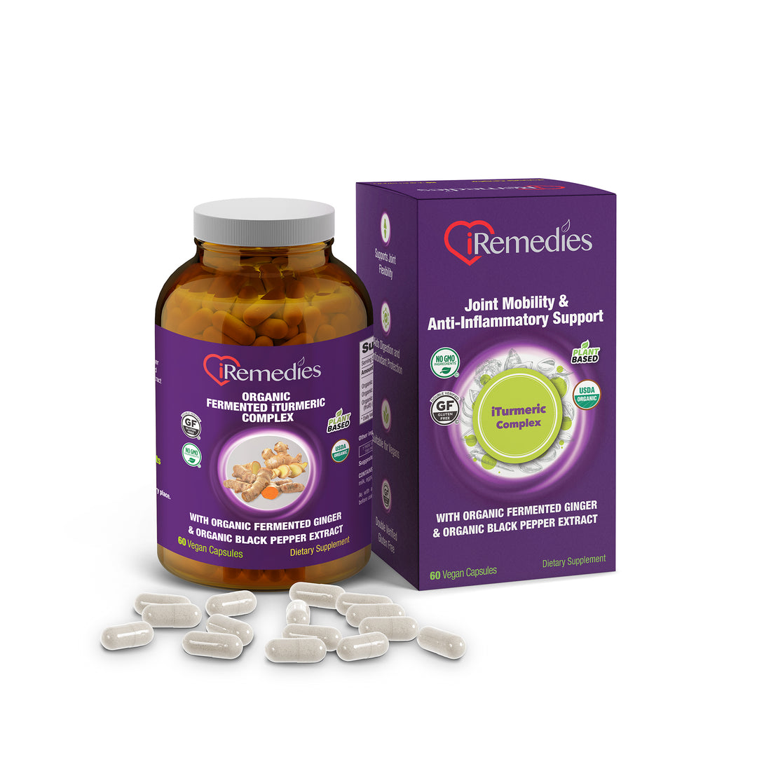 iTurmeric Complex – 60 Vegan Capsules