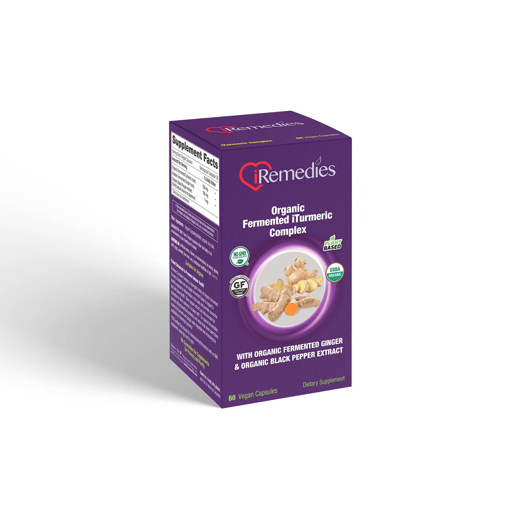 iTurmeric Complex – 60 Vegan Capsules