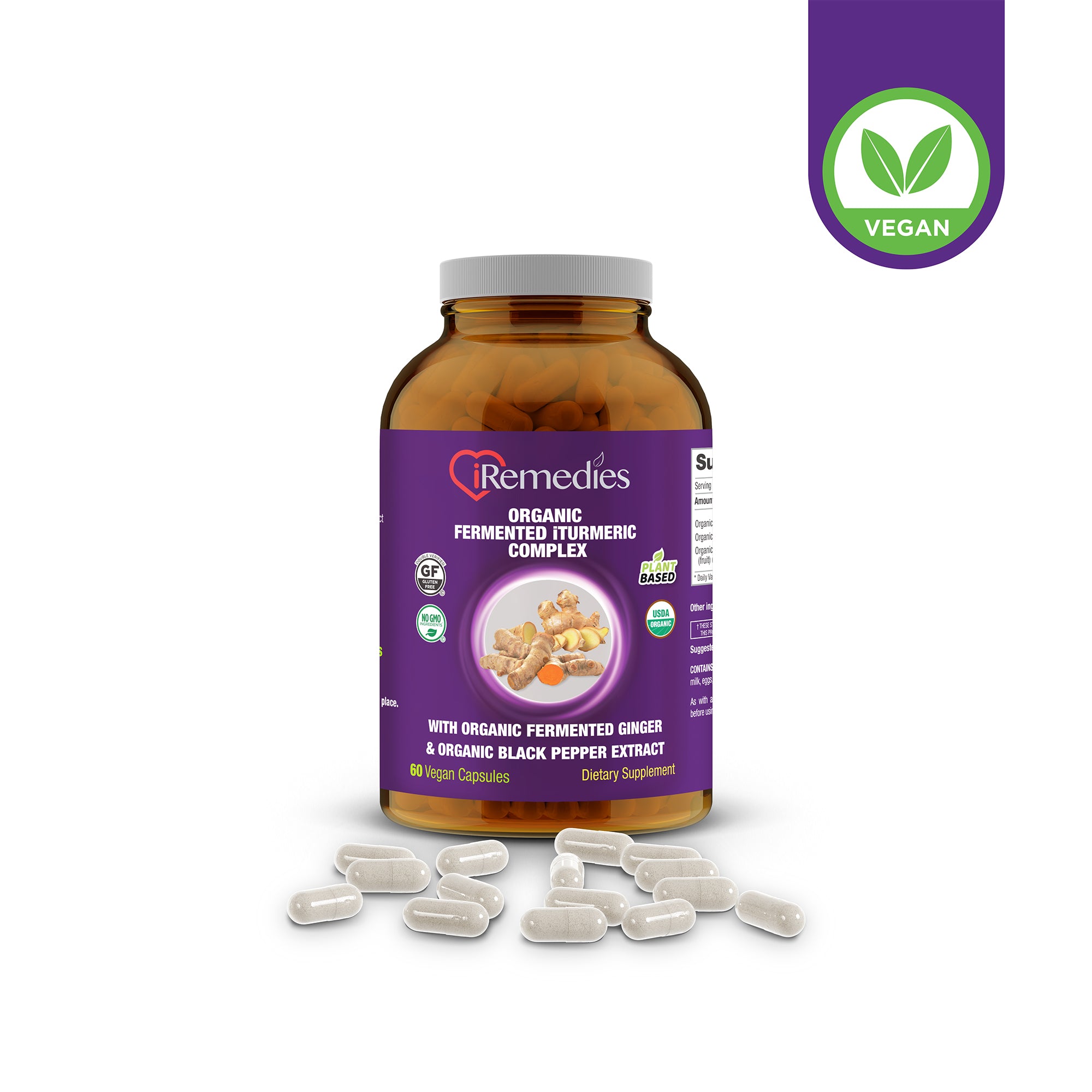 iTurmeric Complex – 60 Vegan Capsules