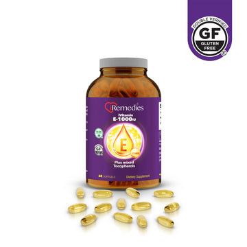 iVitamin E 1000 IU with Mixed Tocopherols – 60 Softgels