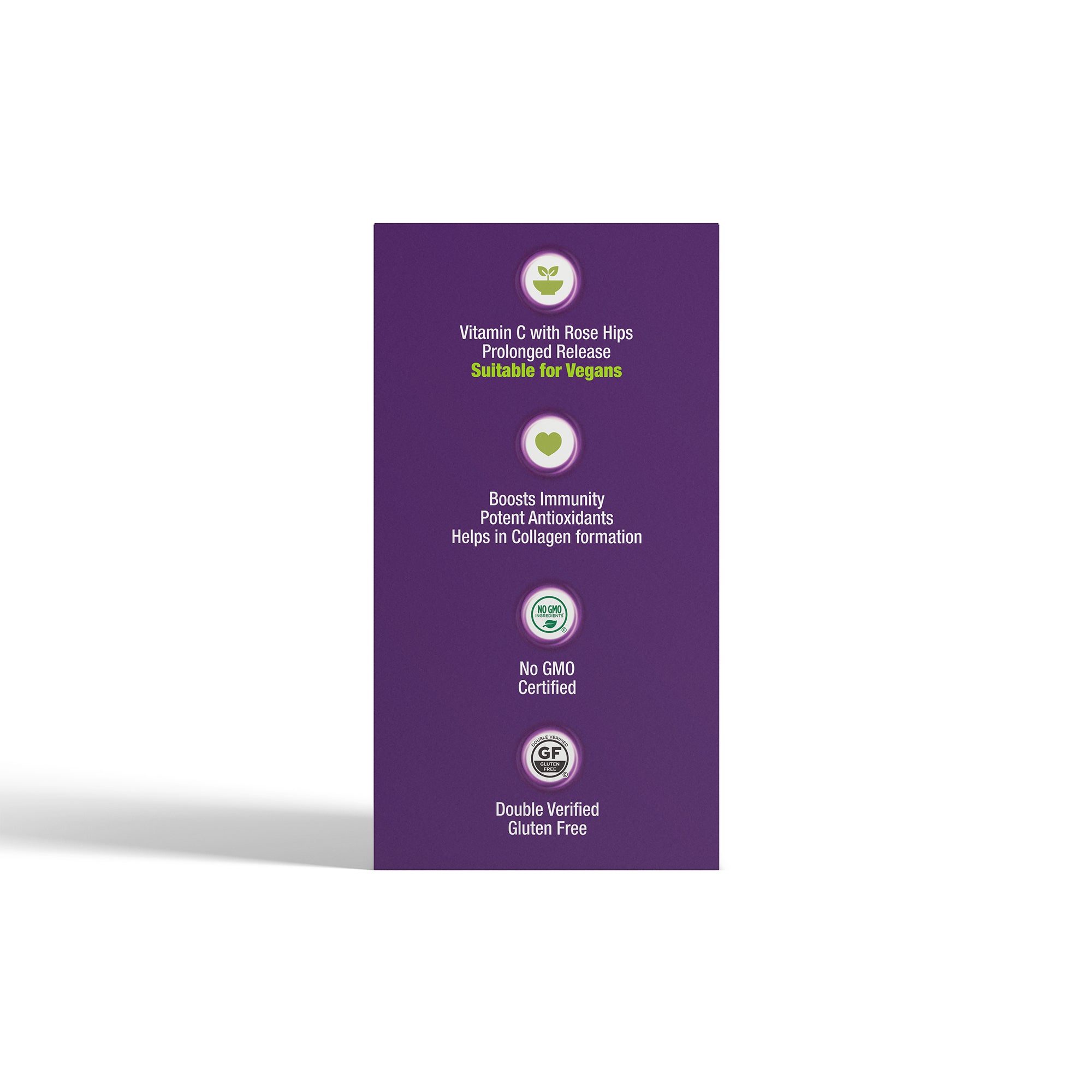 iVitamin C 1000 mg PR Plus Rose Hips – 50 Vegan Tablets