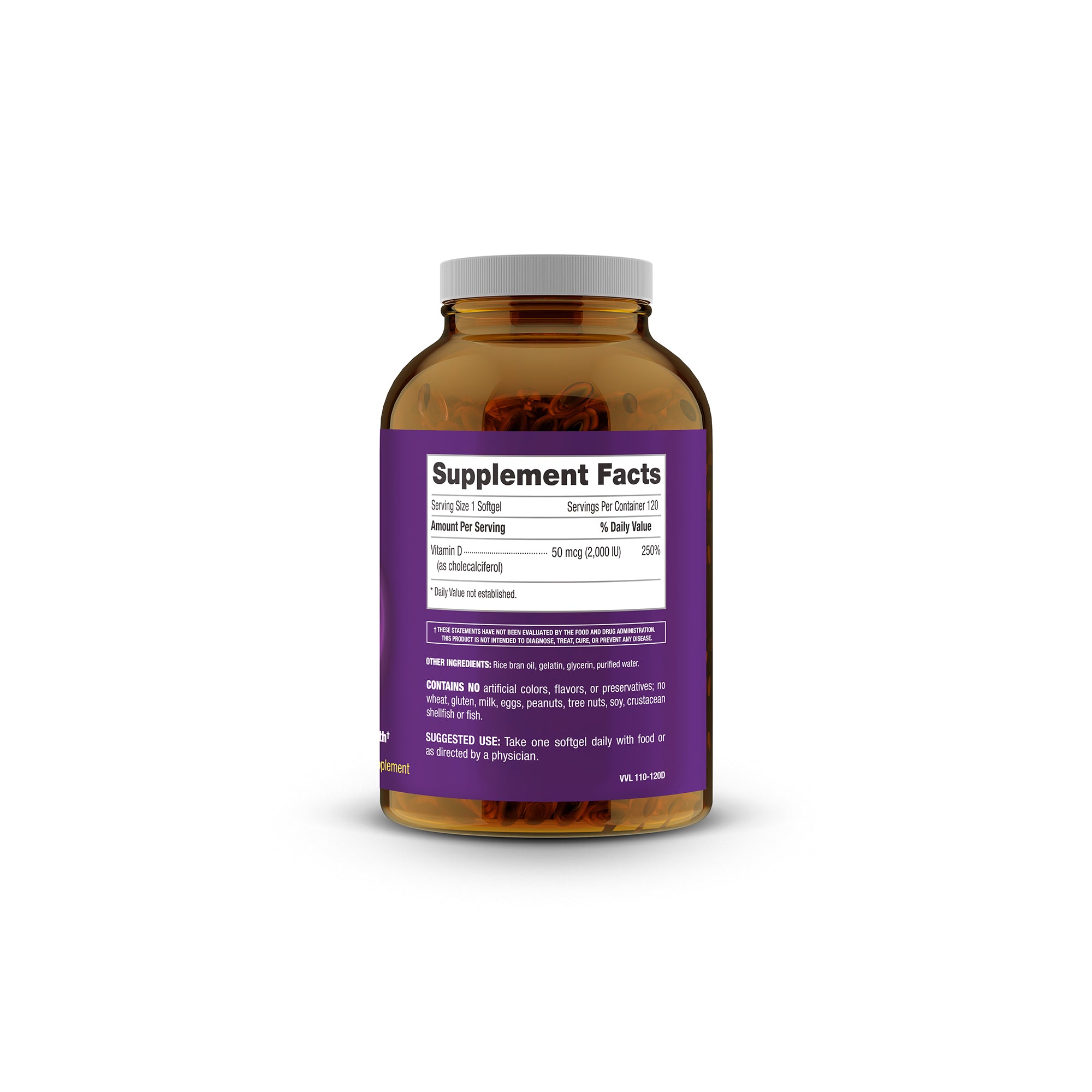 iVitamin D3 – 2000 IU – 100 Softgels