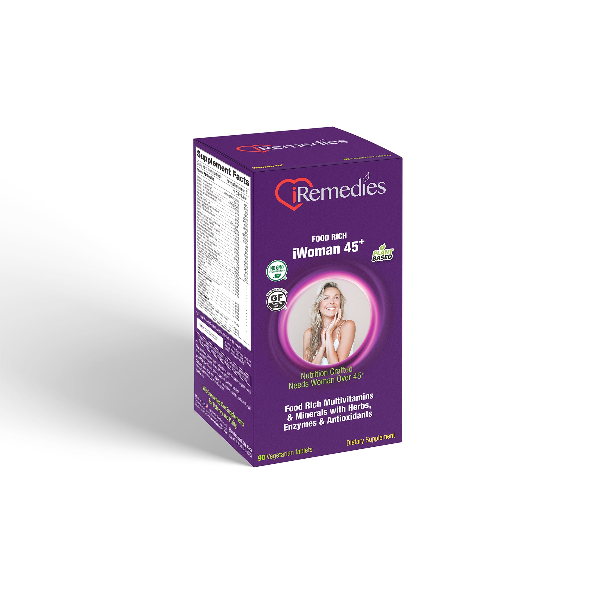iWoman 45+ Multivitamins – 90 Vegetarian Tablets