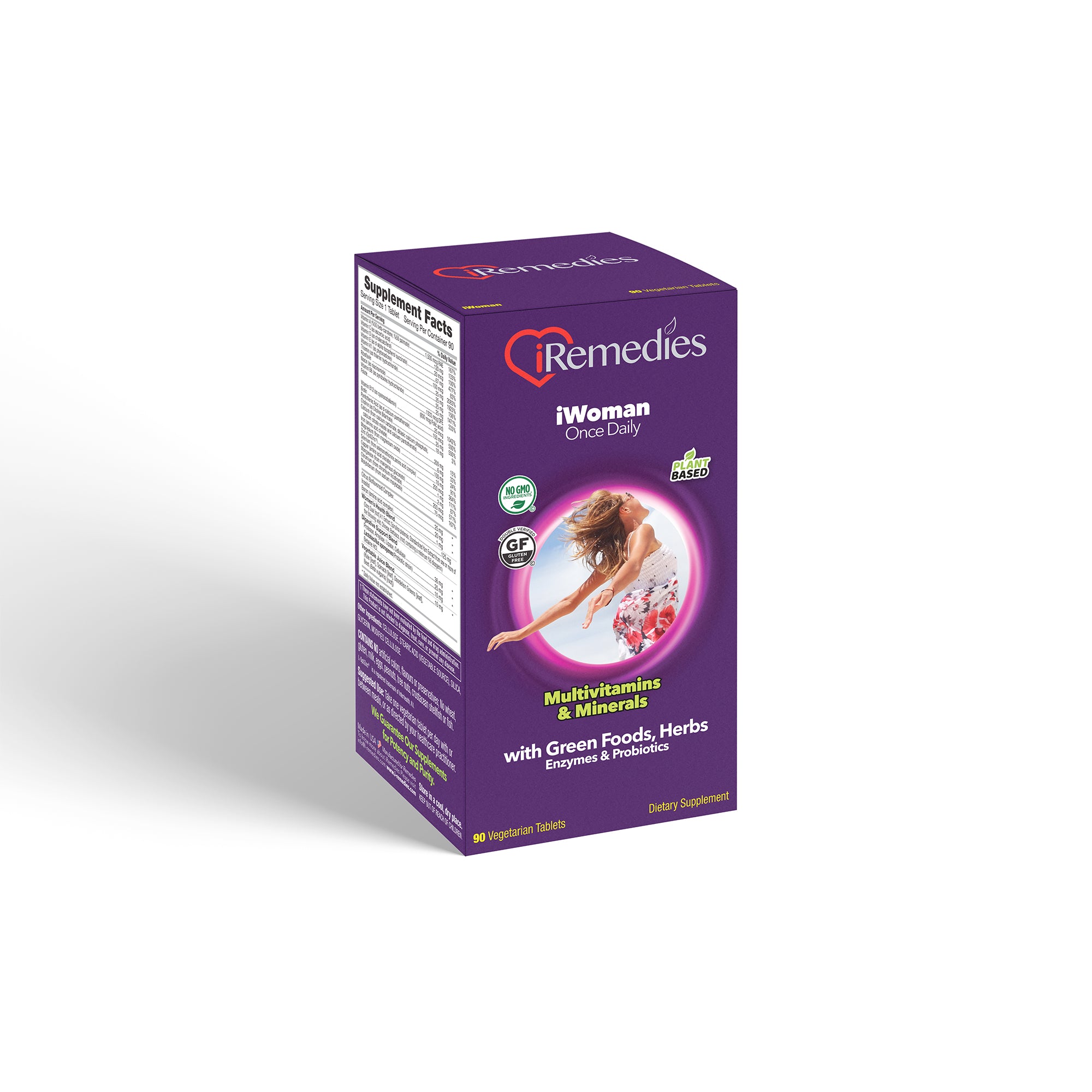 iWoman Once Daily Multivitamins – 90 Vegetarian Tablets