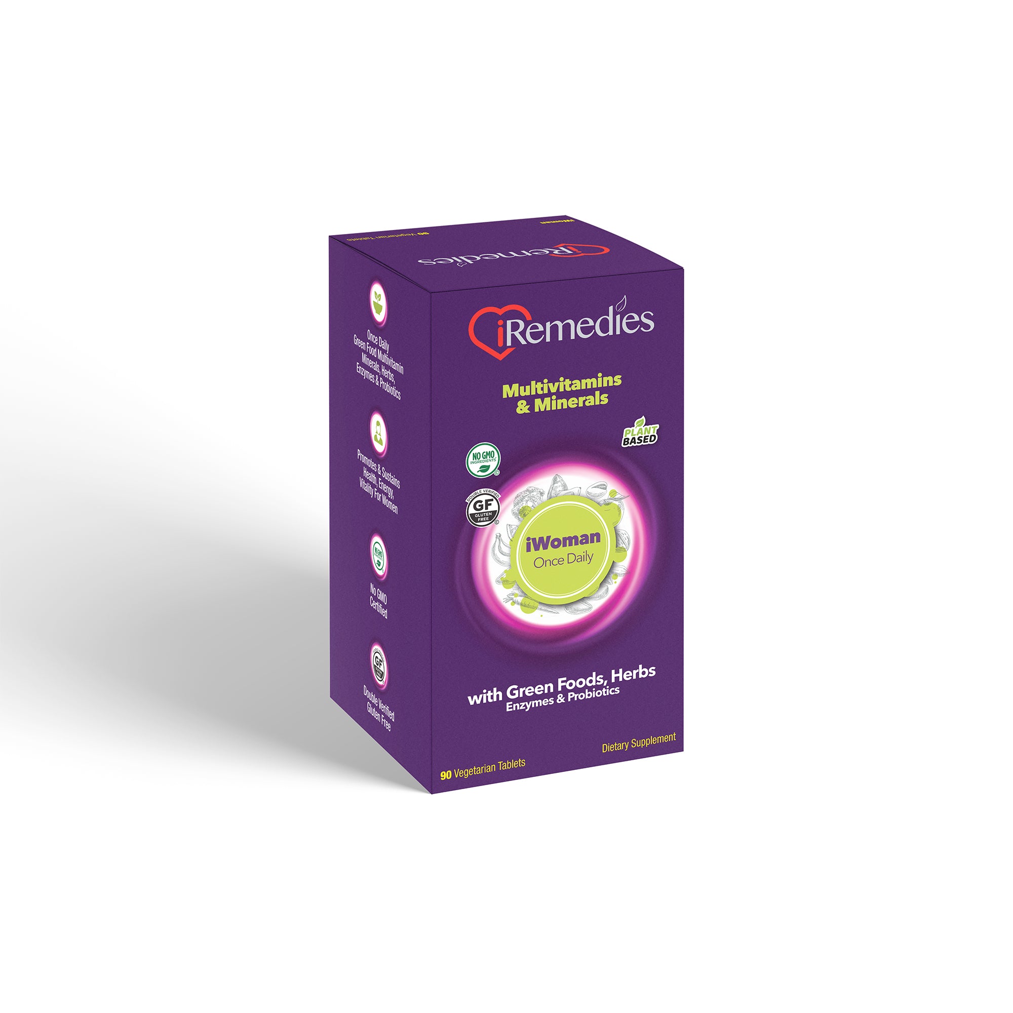 iWoman Once Daily Multivitamins – 90 Vegetarian Tablets